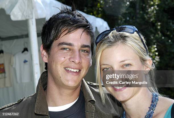 Trevor Wright of "MXP: Most Xtreme Primate" and Amy Smart