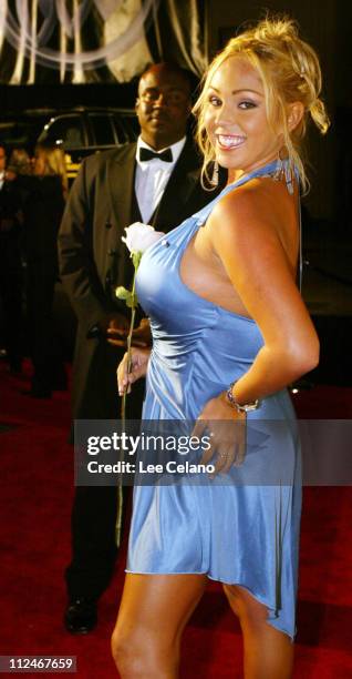 Guberbatorial candidate Mary Carey during 55th Annual Primetime Emmy Awards - TV Guide 2003 Emmy Party at The Lot Studios in Hollywood, California,...