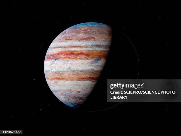 illustration of jupiter - jupiter planet stock illustrations