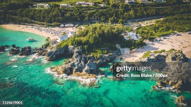 paradise - bermuda stock pictures, royalty-free photos & images