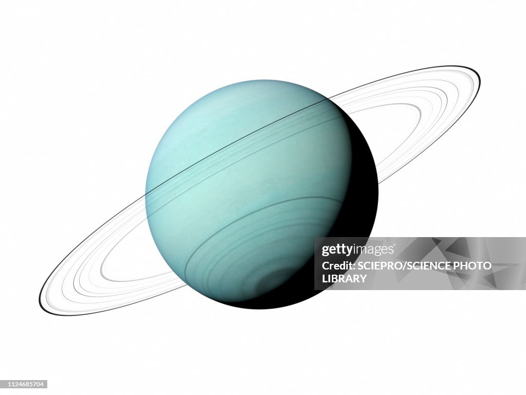 Uranus Graphics Illustration Of Uranus High-Res Vector Graphic - Getty Images