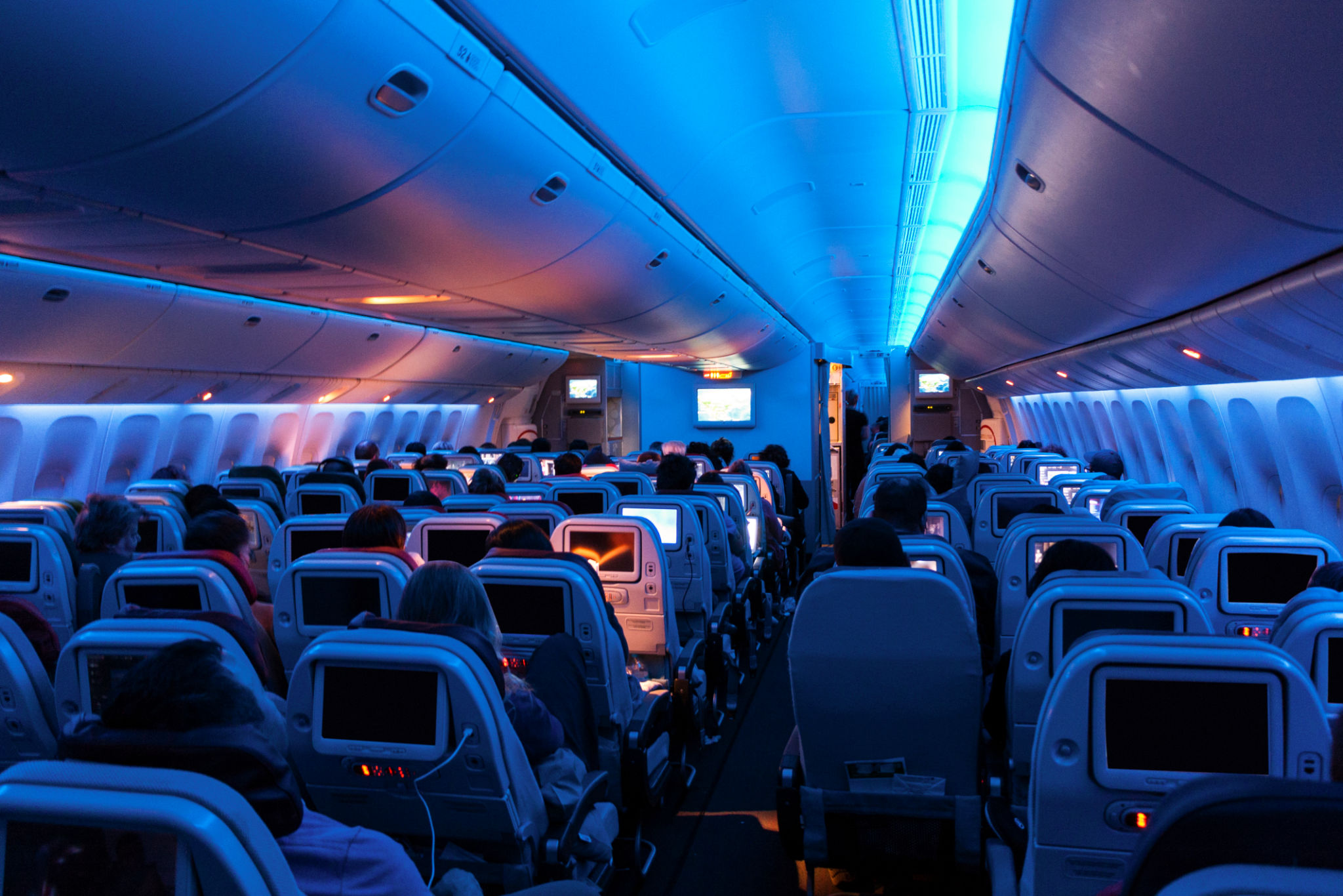 airplane interior