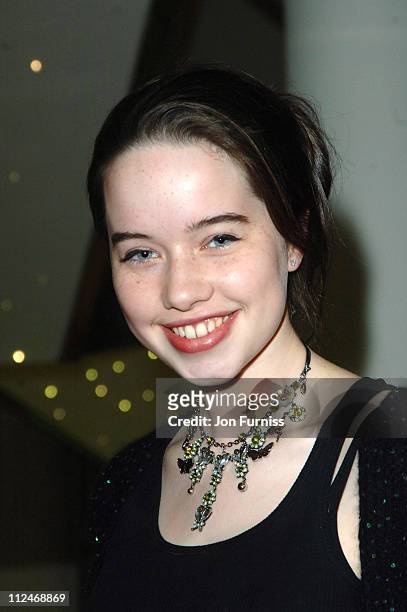Anna Popplewell during Sony Ericsson Empire Film Awards 2006 - Inside at Cobden Club in London, Great Britain.