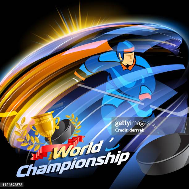 hockey - gaming competition stock illustrations