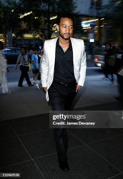 John Legend during 38th Annual Party in the Garden - Outside Arrivals at MoMa in New York City, New York, United States.