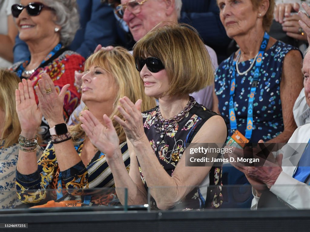 Celebrities At The 2019 Australian Open