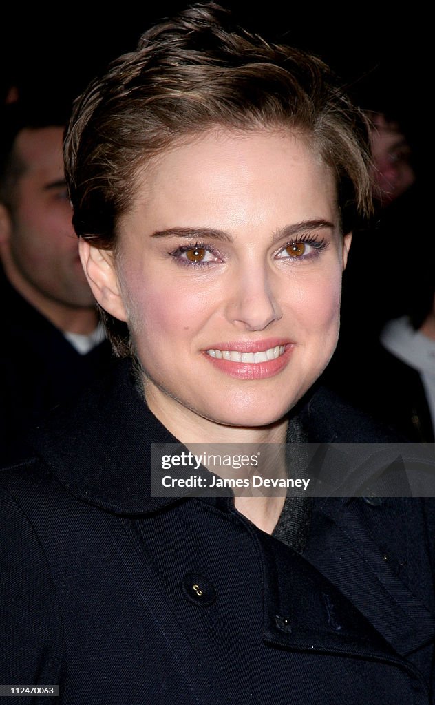 Natalie Portman Visits the "Late Show With David Letterman" - March 14, 2006
