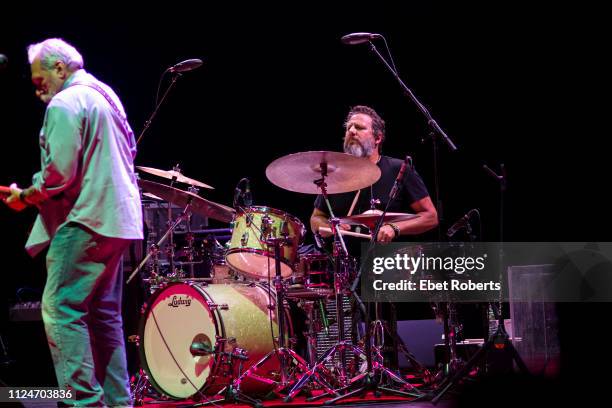 Justin Guip and Jorma Kaukonen of Hot Tuna perform at the Beacon Theatre in New York City on November 21, 2018.