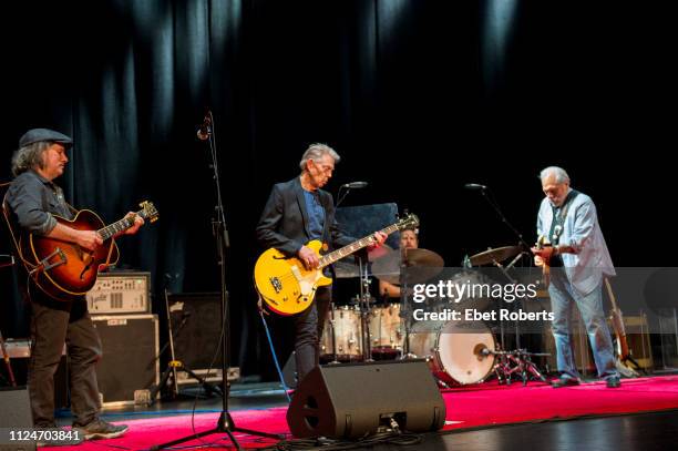 Jorma Kaukonen and Jack Casady of Hot Tuna perform with special guest Steve Kimock at the Beacon Theatre in New York City on November 21, 2018....