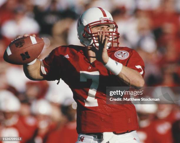 Eric Crouch Quarterback for the University of Nebraska Cornhuskers during the NCAA Big 12 Conference college football game against the University of...