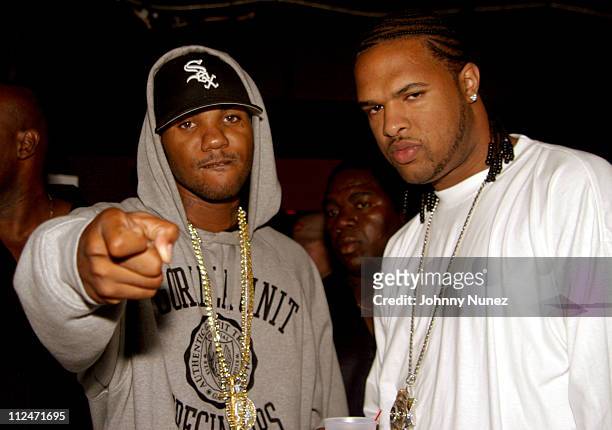 Game and Slim Thug during Mobb Deep Presents "Amerikaz Nightmare" Album Release at Spirit in New York City, New York, United States.