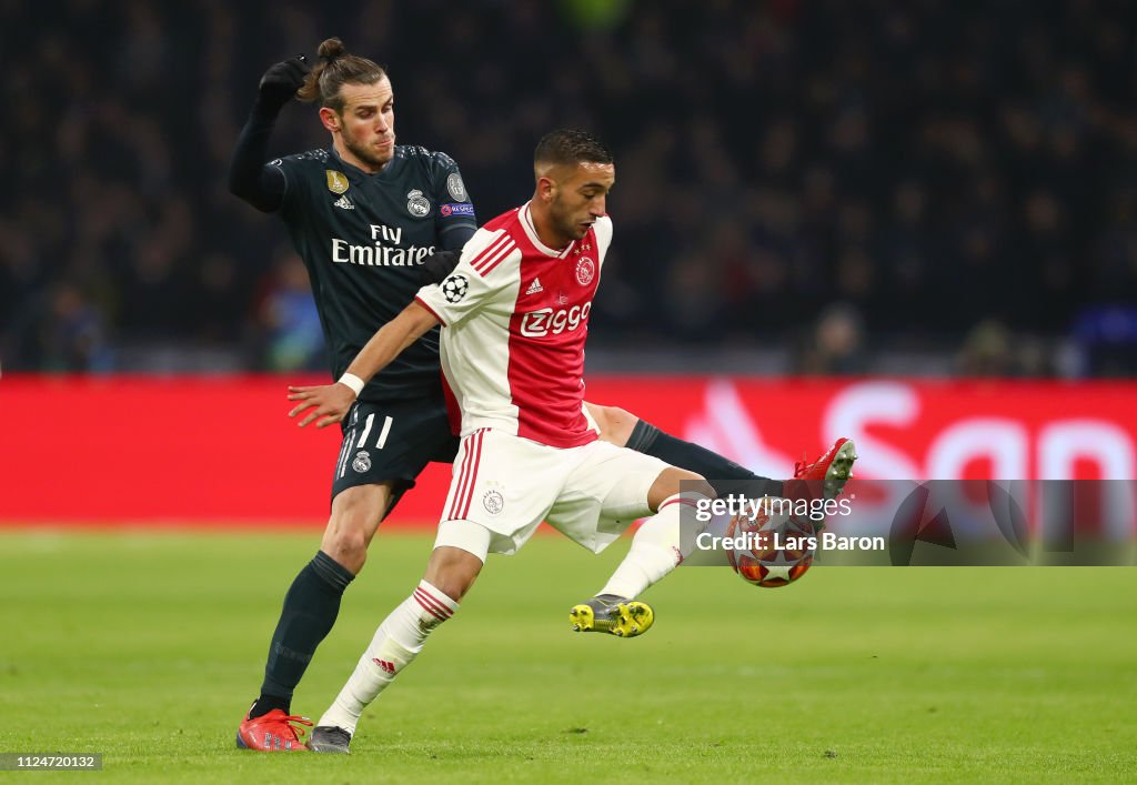 Ajax v Real Madrid - UEFA Champions League Round of 16: First Leg