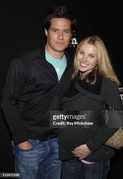 Andrew Firestone and Ivana Firestone attend the premiere of "Waverider" on day 7 of the Santa Barbara International Film Festival on January 28, 2009...
