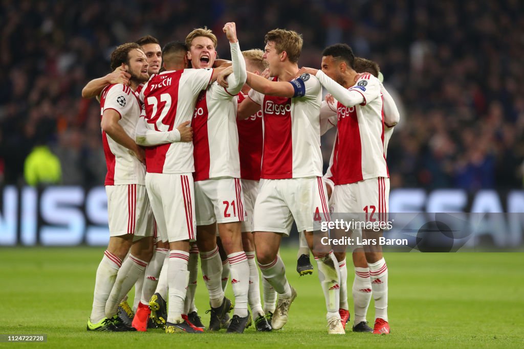 Ajax v Real Madrid - UEFA Champions League Round of 16: First Leg