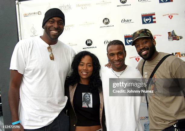 John Salley, Sonja Sohn,Tommy Davidson and Kadeem Hardison