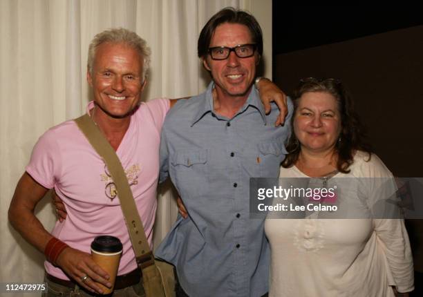 Michael Des Barres, John Doe and Allison Anders during "Don't Knock the Rock Festival" Opening Night - Premiere of "Gram Parsons: Fallen Angel" at...