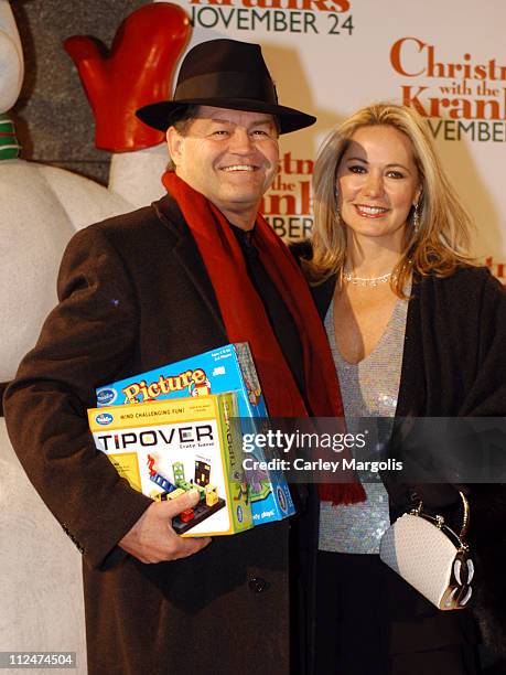 Micky Dolenz and Donna Quinter during "Christmas with the Kranks" New York Premiere at Radio City Music Hall in New York City, New York, United...