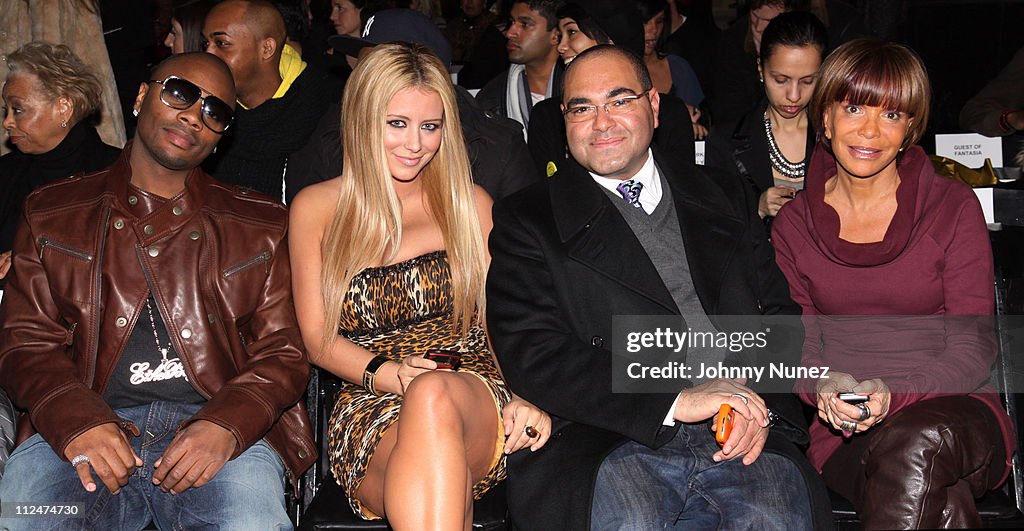 Mercedes-Benz Fashion Week Fall 2009 - Baby Phat & KLS Collection - Front Row and Backstage