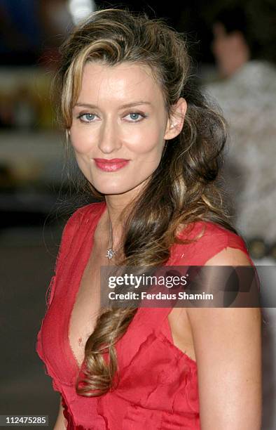 Natascha McElhone during "Pride & Prejudice" London Premiere at Odeon Leicester Square in London, Great Britain.