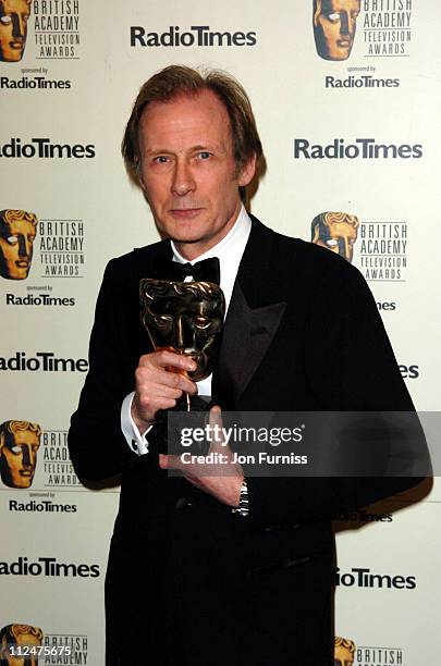 Bill Nighy, winner of Best Actor BAFTA for "State Of Play"