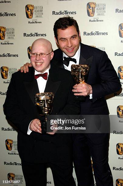 Matt Lucas and David Walliams, winners of the Best Comedy Programme for "Little Britain"
