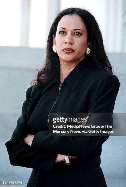 Alameda County deputy district attorney Kamala Harris at the Alameda County Superior Court in Oakland, California on March 28, 1997.