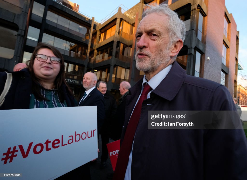 Jeremy Corbyn Visits Middlesbrough
