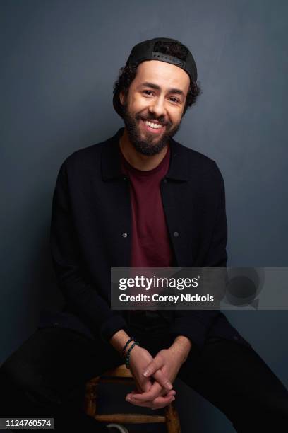 Ramy Youssef of Hulu's "Ramy" poses for a portrait during the 2019 Winter TCA at The Langham Huntington, Pasadena on February 11, 2019 in Pasadena,...