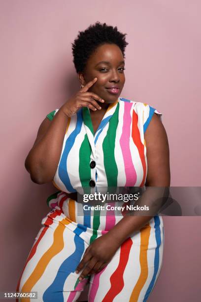 Lolly Adefope of Hulu's "Shrill" poses for a portrait during the 2019 Winter TCA at The Langham Huntington, Pasadena on February 11, 2019 in...