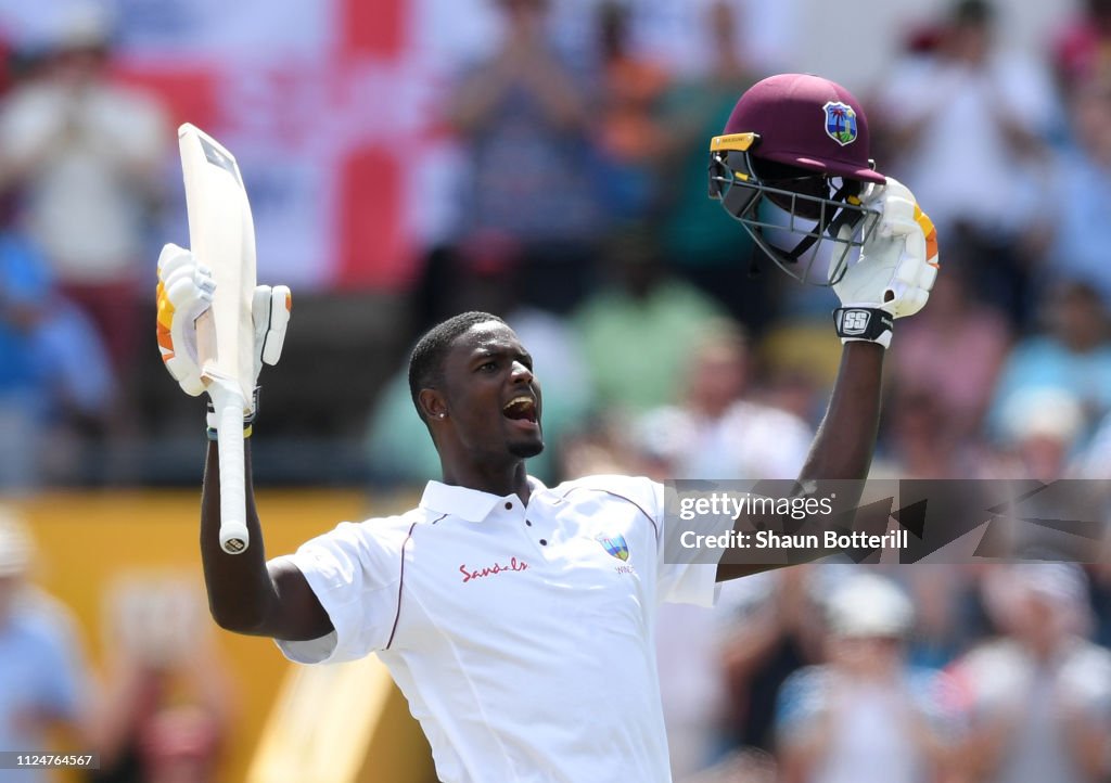 West Indies v England - 1st Test: Day Three