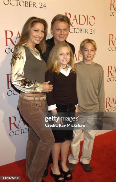 Pat Sajak, wife Lesley, Daughter Maggie and Son Patrick