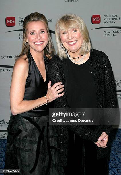 Meredith Vieira and Teri Garr during 27th Annual MS Dinner of Champions Honors Teri Garr at Marriott Marquis Hotel in New York City, New York, United...