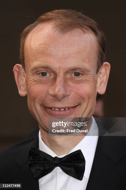 Andrew Marr attends the Galaxy British Book Awards at Grosvenor House on April 3, 2009 in London, England.