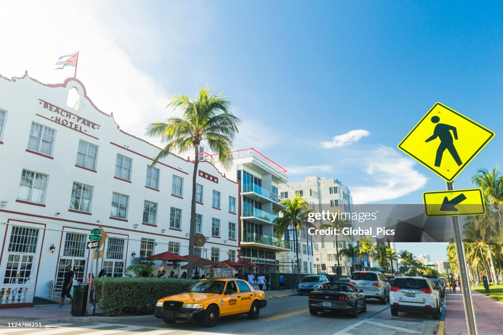 Ocean Drive Miami, Florida - USA