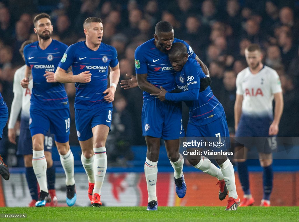 Chelsea v Tottenham Hotspur - Carabao Cup: Semi-Final Second Leg