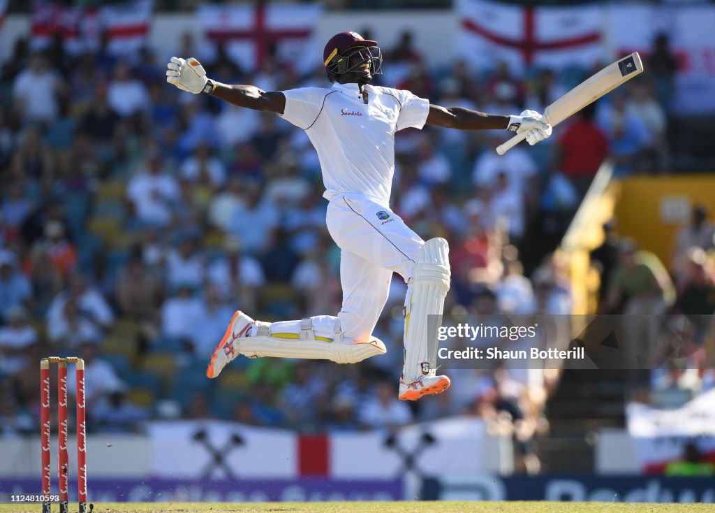 West Indies v England - 1st Test: Day Three