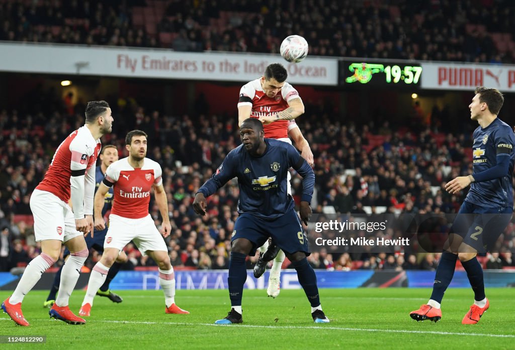 Arsenal v Manchester United - FA Cup Fourth Round