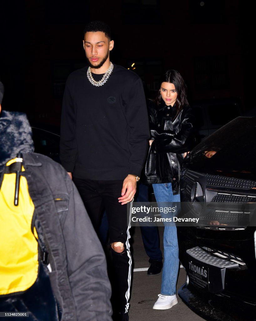 Celebrity Sightings in New York City - February 14, 2019