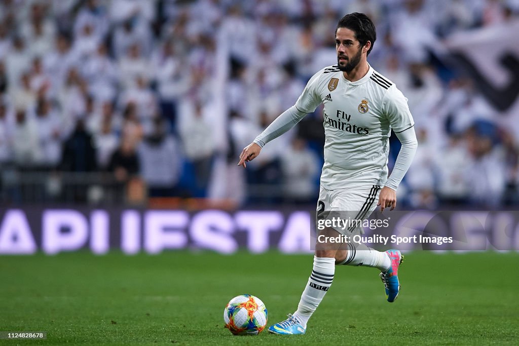 Real Madrid v Girona - Copa del Rey Quarter Final