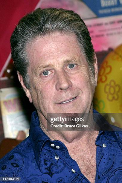 Brian Wilson during Brian Wilson Attends "Good Vibrations" on Broadway at Eugene O'Neill Theater in New York City, New York, United States.