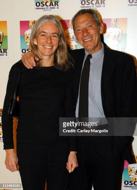 Gillian Adams and Israel Horovitz during Official 2005 Academy of Motion Picture Arts & Sciences Oscar Night Party at Gabriel's at Gabriel's...
