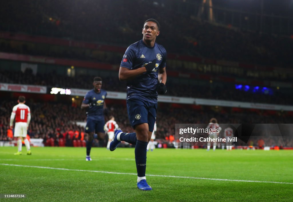 Arsenal v Manchester United - FA Cup Fourth Round