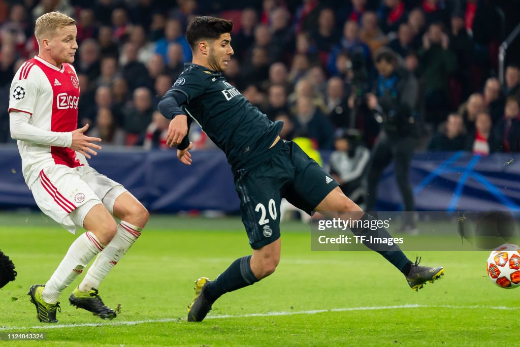 Ajax v Real Madrid - UEFA Champions League Round of 16: First Leg