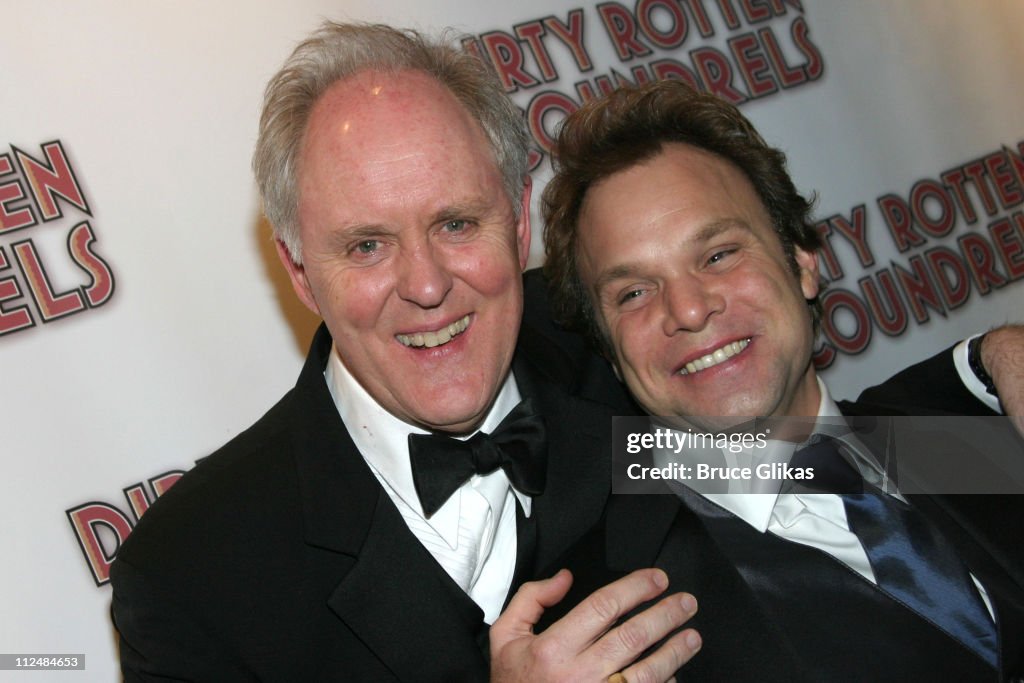 Opening Night Curtain Call and Party for "Dirty Rotten Scoundrels" on Broadway