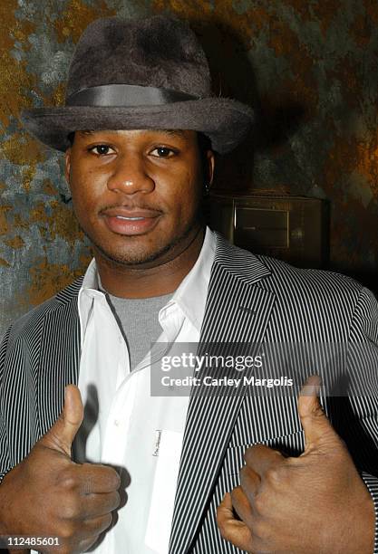 Robert Randolph of The Family Band during Napster Launches "Napster To Go" Cafe Tour with Free Music and MP3 Players at The Coffee Shop in New York...