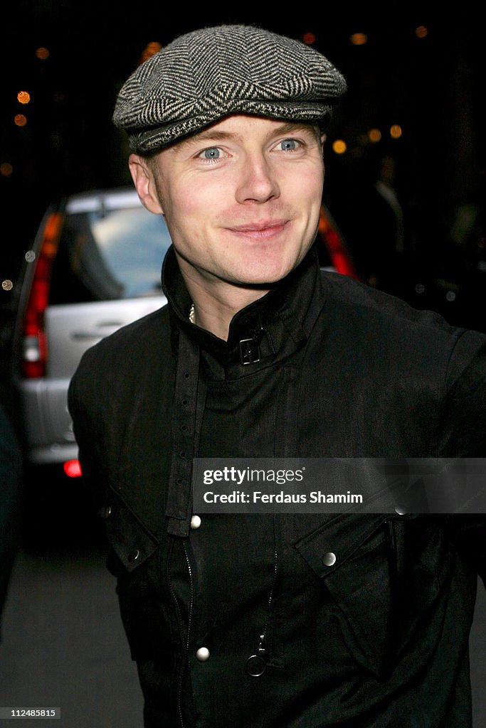 Variety Club Awards 2005 - Photocall