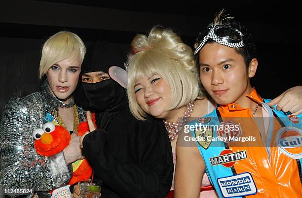 Richie Rich of Heatherette and guests during Heatherette Birthday Party - March 11, 2005 at Temple in New York City, New York, United States.