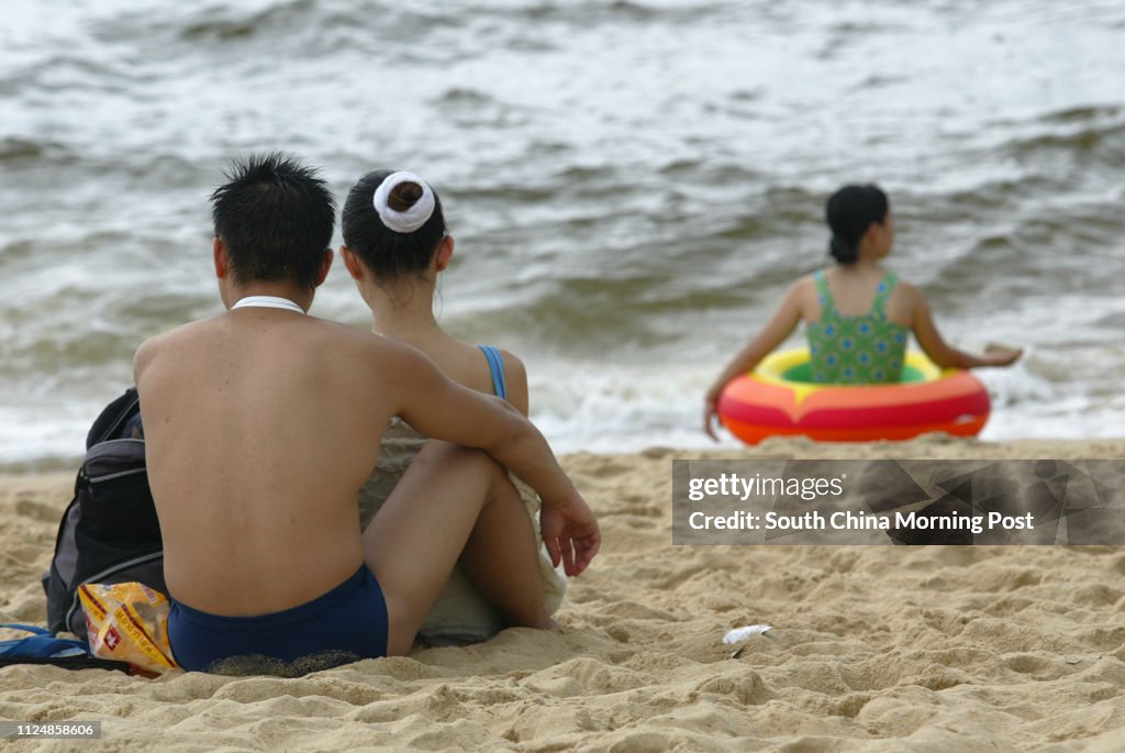 Dameisha Beach, Shenzhen East. 09 August 2004