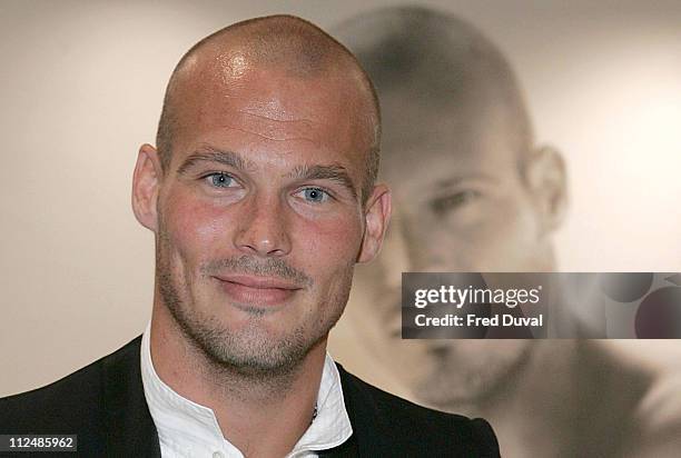 Freddie Ljungberg during Calvin Klein Underwear Launch with Freddie Ljungberg at House of Fraser in London, Great Britain.