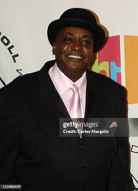 Bobby Massey of The O'Jays, inductee during 20th Annual Rock and Roll Hall of Fame Induction Ceremony - Arrivals at Waldorf Astoria Hotel in New York...